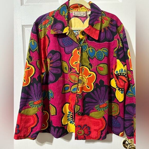 Vintage/Retro Style BoHo Blazer/Jacket in Amazing Condition for Plus-Size Women - Picture 7 of 7